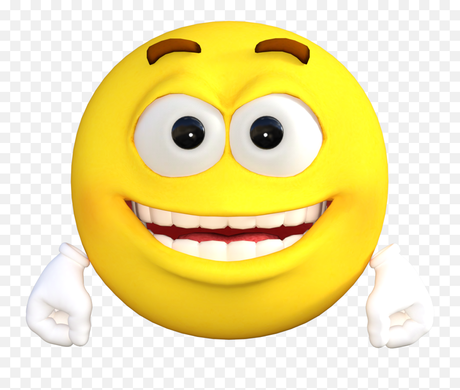 Happy Face Clipart Free Download Transparent Png Creazilla - Stickers De Emojis 3d,Laughing Face Emoji