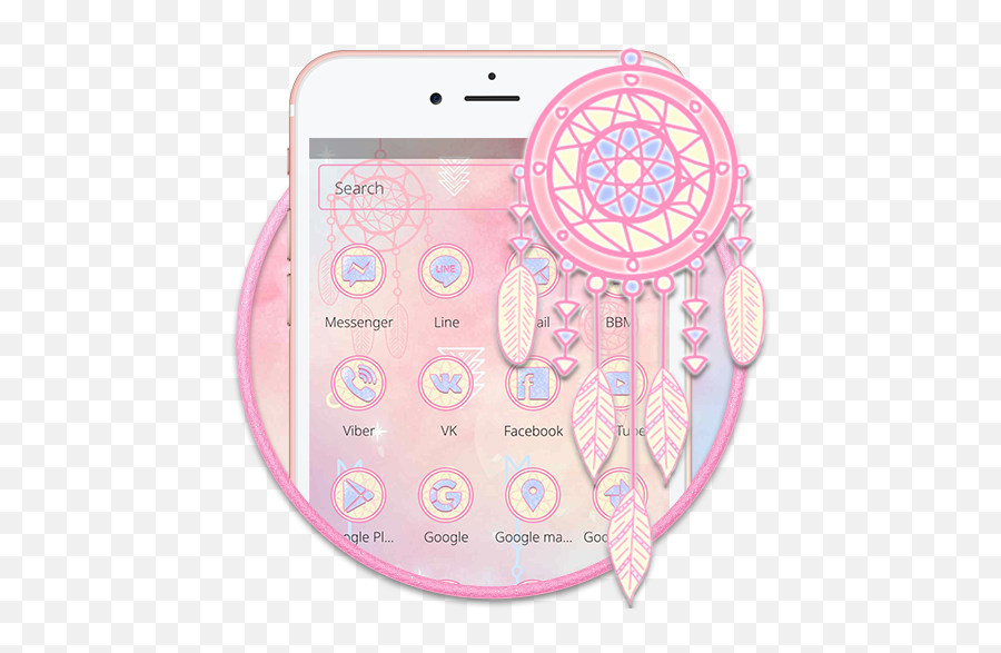 Pastel Dream Catcher Theme Amazoncouk Appstore For Android - Iphone Emoji,Sweet Dream Emoji