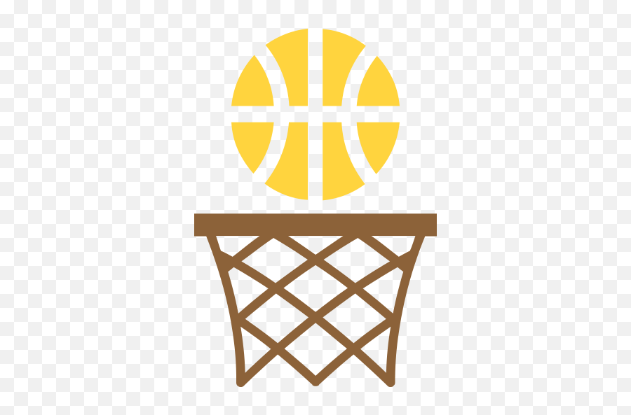 Basketball And Hoop - Norse Symbol Of Luck Emoji,Basket Emoji