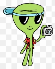 Via Giphy - Taking Photo Gif Transparent Emoji,Green Alien Emoji Android