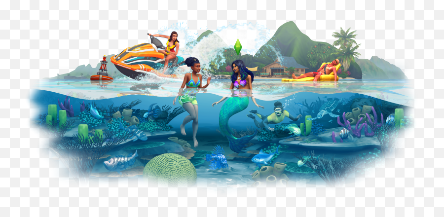 Island Living Emoji,Sims 4 Emoji