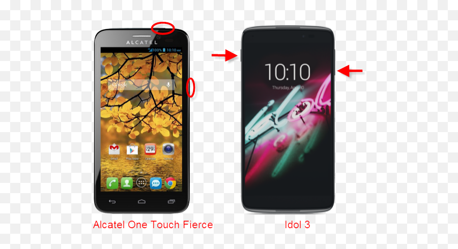 Take A Screenshot - Alcatel One Touch Fierce Emoji,Alcatel One Touch Fierce Emojis