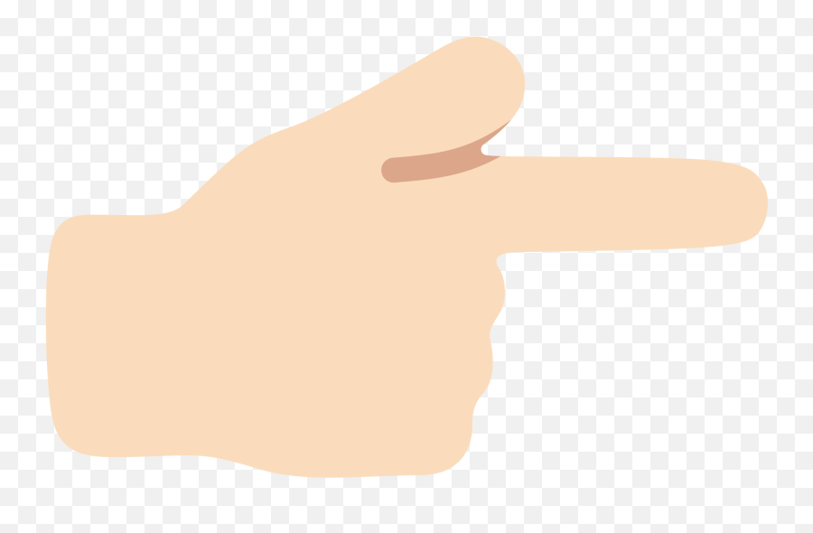 Fileemoji U1f449 1f3fbsvg - Wikimedia Commons Sign Language,3 Finger Emoji