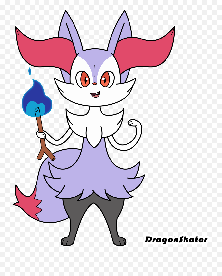 Discuss Everything About Pok Mon Wiki - Chibi Braixen Emoji,Totodile Emotions