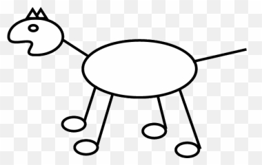 Dog Stick Figure - Clipartsco Dog Stick Figure Funny Emoji,Cute Face Emoticon Gaiaonline