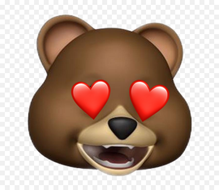 Bear Emoji Sticker By Lenka Lenochka - Animoji De Oso,Bear Emoji
