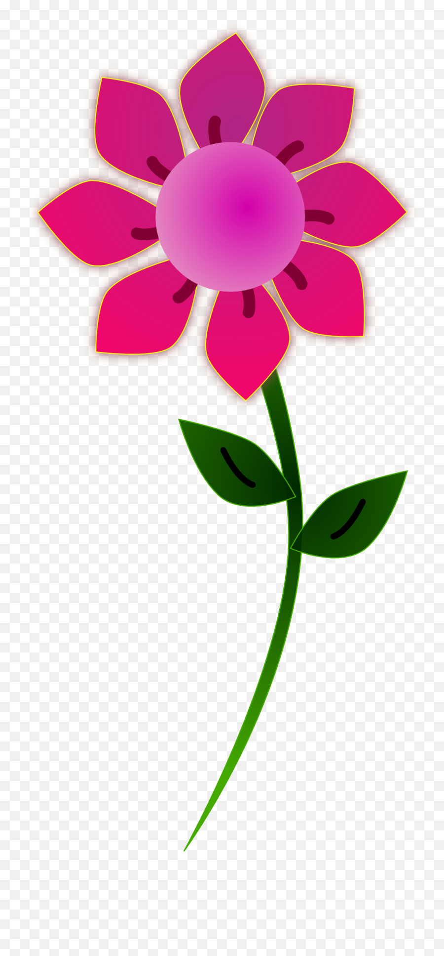 Free Flowers Tumblr Transparent Download Free Clip Art - Cut Out Template Flower Emoji,Pink Flower Emoji