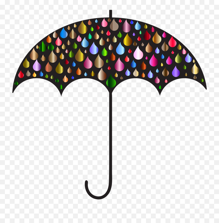 Raindrop Clipart Umbrella - Rain Drop Umbrella Clip Art Rain Clothe Clipart Png Emoji,Beach Umbrella Emoji
