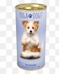 Yoga Dogs Dharma Double Chocolate - Yoga Cat Hot Chocolate Emoji,Hotcocoa Emoji Png
