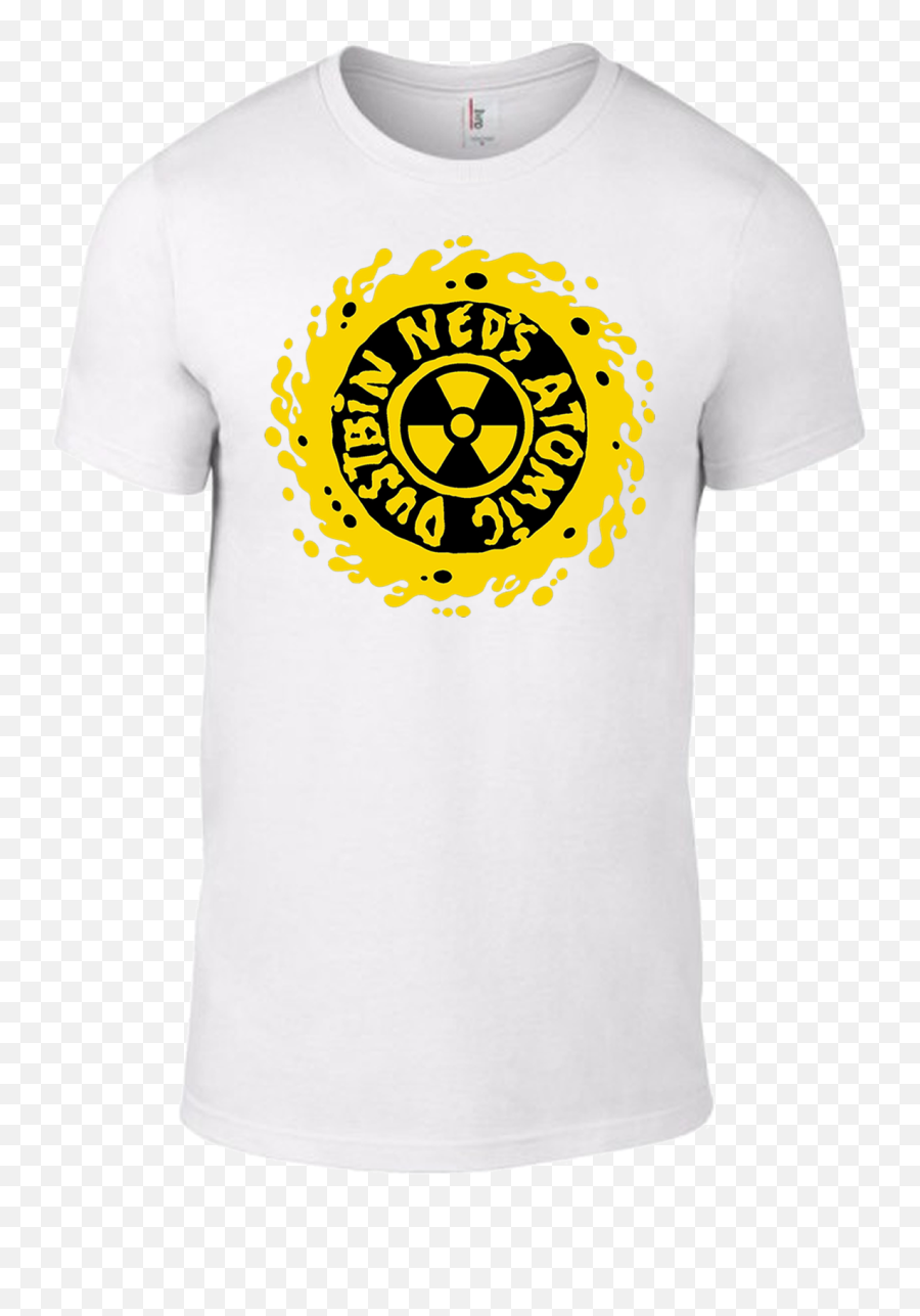 Neds Atomic Dustbin Logo T Shirt Neds - Atomic Dustbin Emoji,Boobs Emoticon