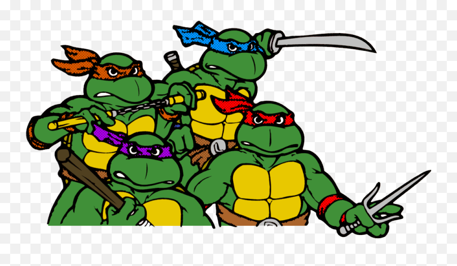 Raphael Leonardo Karai Michelangelo - Tmnt Png Emoji,Ninja Turtle Emoji Download
