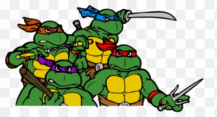 Raphael Leonardo Karai Michelangelo - Tmnt Png Emoji,Ninja Turtle Emoji Download