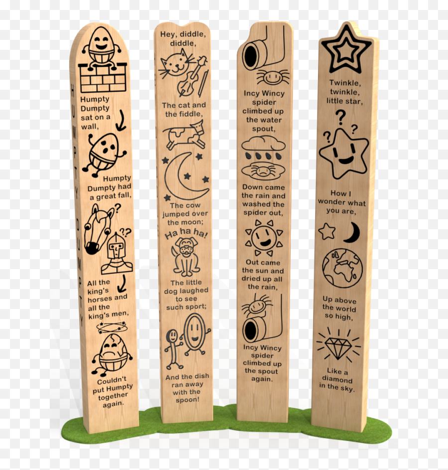 Nursery Rhyme Group Nursery Rhyme Totem Poles A E Evans - Solid Emoji,Text Emoticon Of Humpty Dumpty