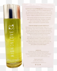 High On Love Massage Oil Lychee Martini - Skin Care Emoji,Raisin Emoji