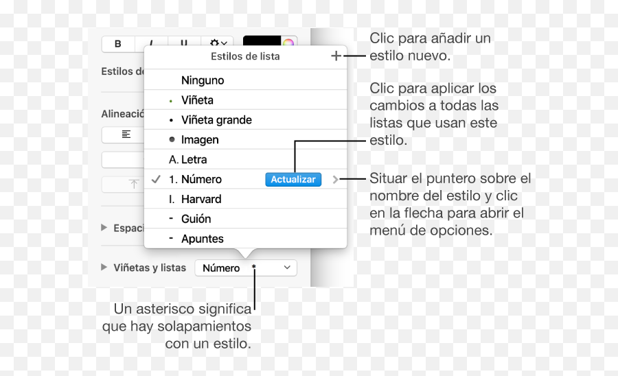 Keynote Para Mac Dar Formato A Las Listas En Una - Vertical Emoji,Margenes De Emojis