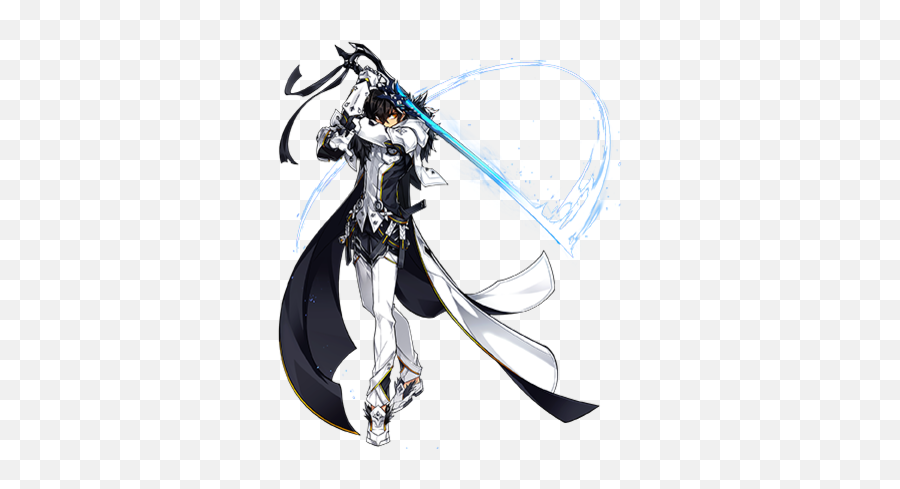 Elsword Playable Characters 1 - Elsword Raven Furious Blade Emoji,Raven Dc Emotion Lines