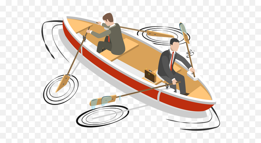 Best Premium Tiger Angry Reaction Emoji Illustration - Conflict Of Interest Rowing Boat,Emoticon Rowers