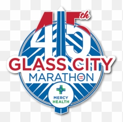 Marathon History Of Gcm Mercy Health Glass City Marathon - Vertical Emoji,Emotion Menzajes