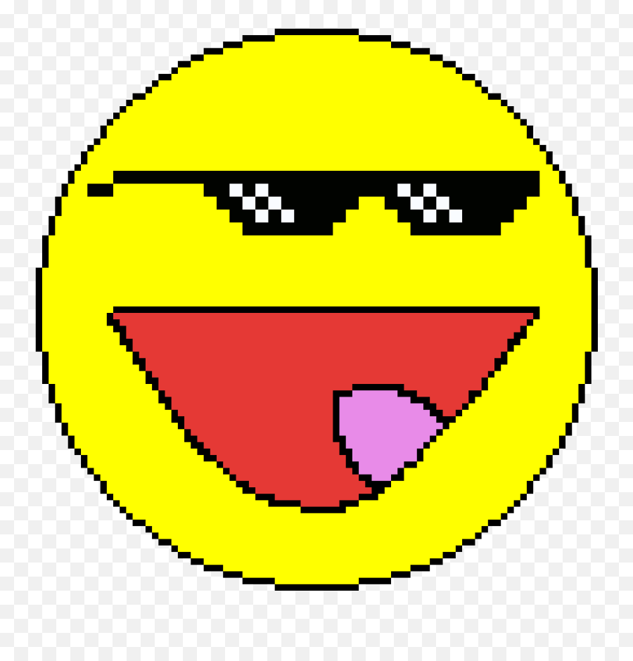 Pixilart - Thug Life Emoji,Mlg Text Emoticons