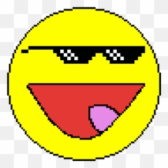 Pixilart - Thug Life Emoji,Mlg Text Emoticons