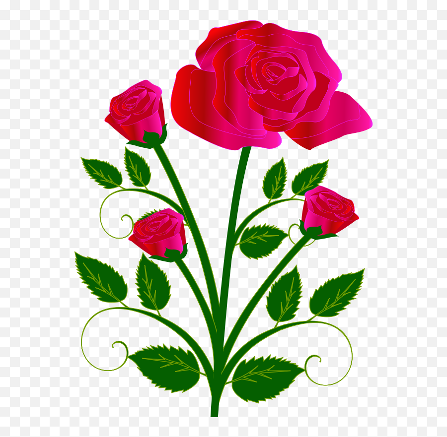 Free Dead Rose Png Download Free Clip Art Free Clip Art On - Color Drawing Rose Flower Emoji,Wilted Rose Emoji