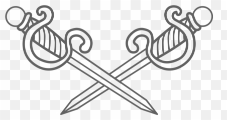 Crossing Swords Object Wall Decal Emoji,Swords Crossed Emoji