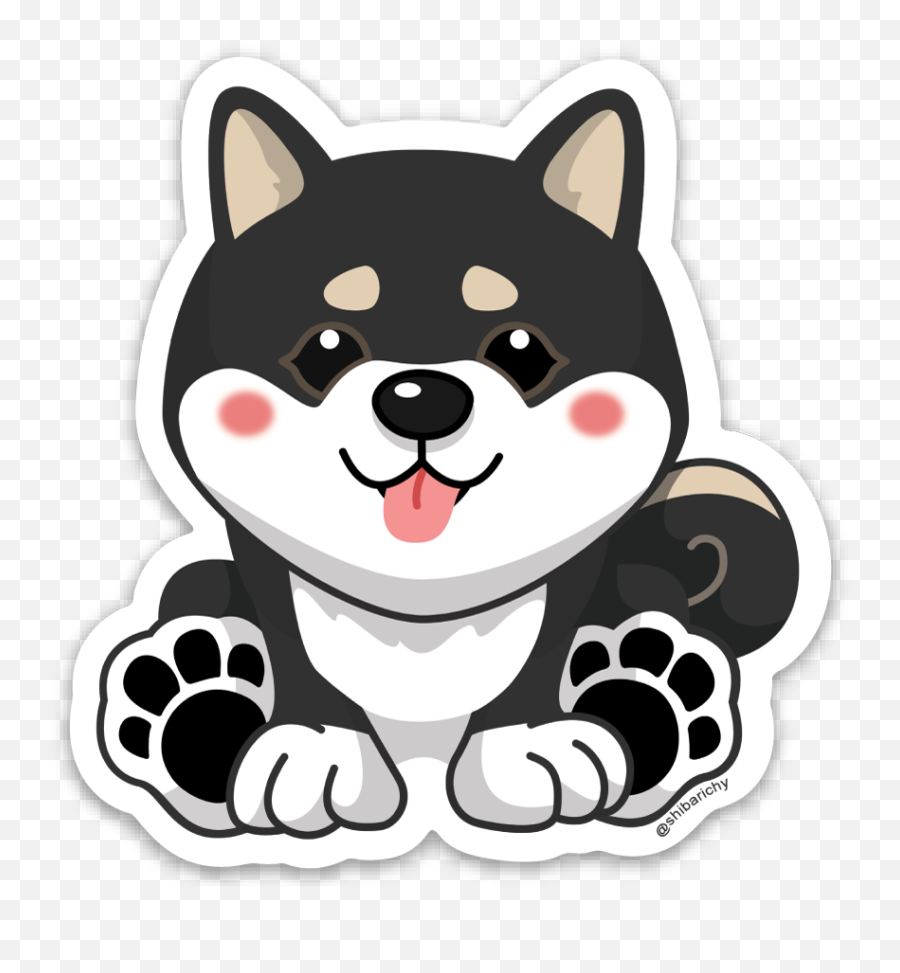 Shiba Inu Kawaii Stickers Emoji,Pomsky Emoji