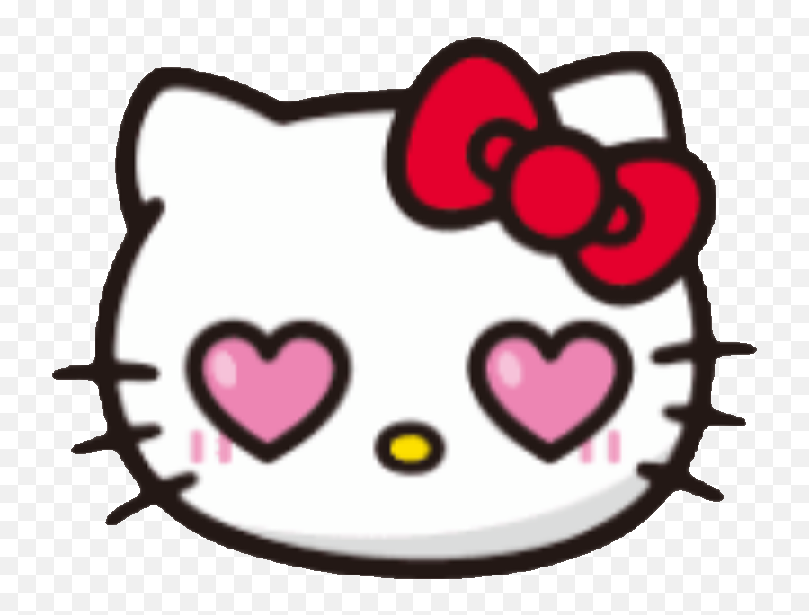 Hellokitty Love Emoji Sticker - Sticker Hello Kitty,Hello Kitty Emojis