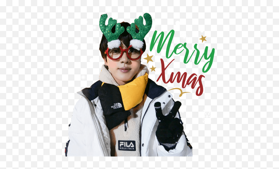 Bts Xmas 2020 - Ski Jackets Emoji,Bts Animal Emojis