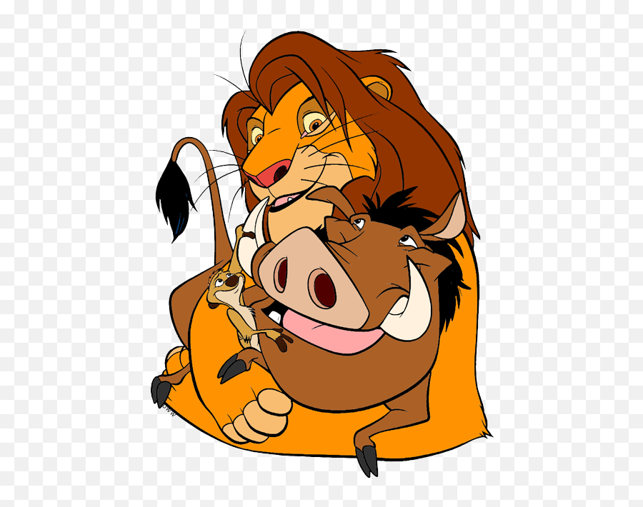 Thelionking Sticker - Adult Simba Timon And Pumbaa Emoji,Warthog Emoji