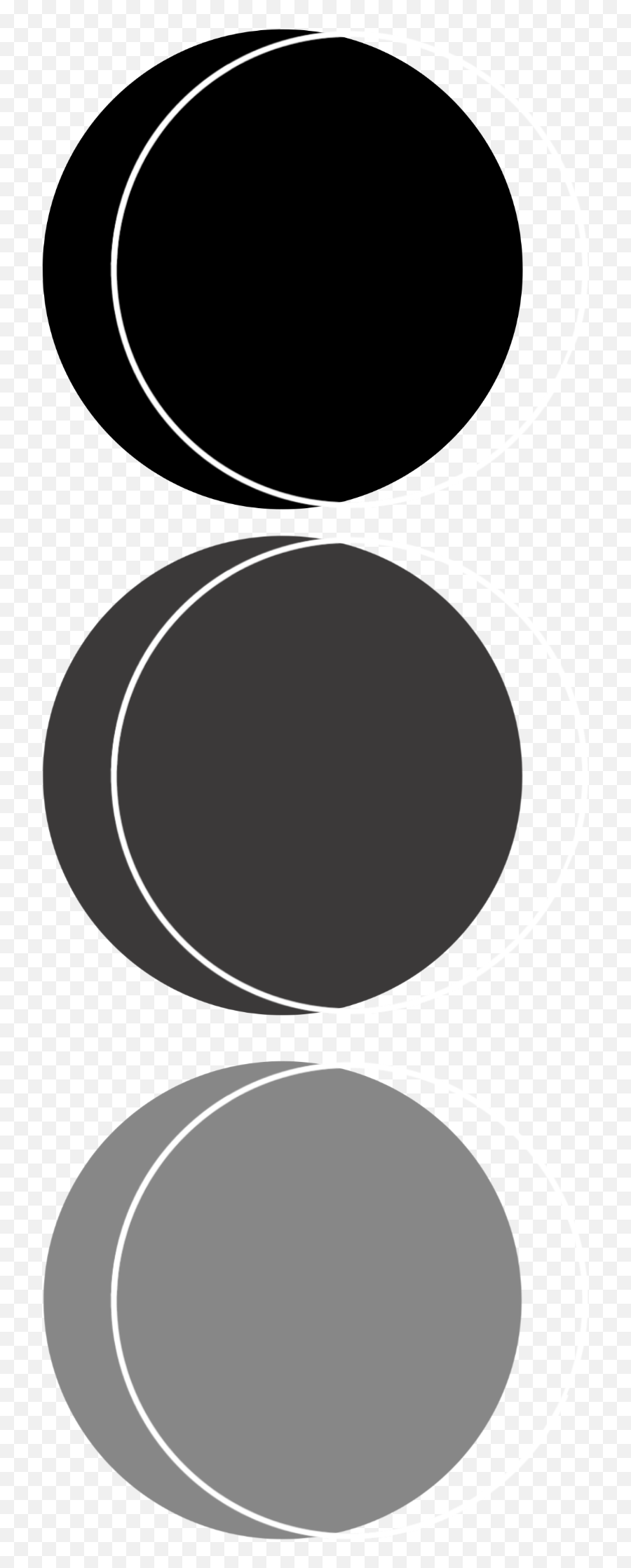 Black Palette Pallete Sticker - Black Colour Palette Stickers Circle Emoji,Pallete Emoji