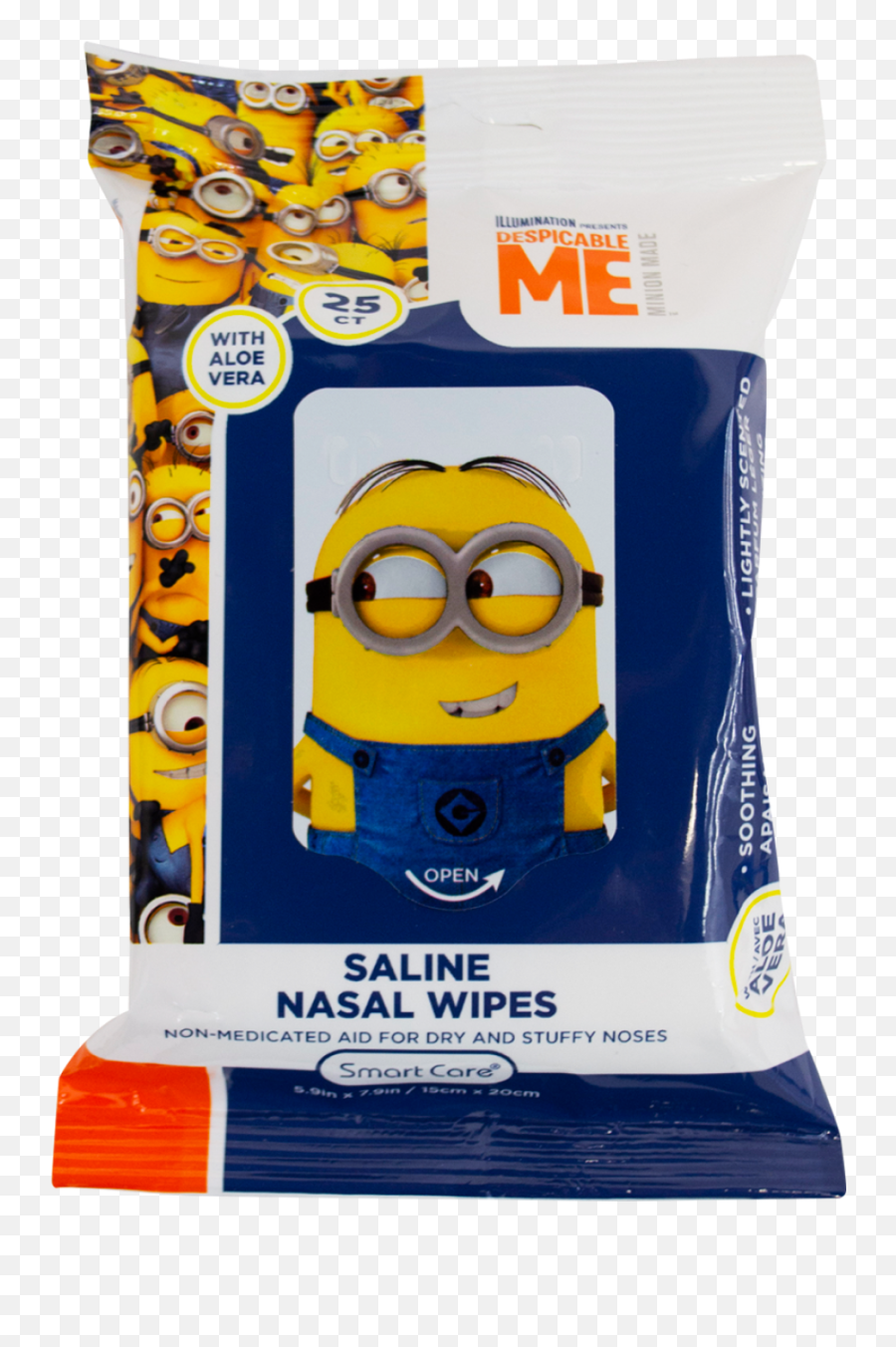 Saline Wipes U2013 Smart Care - Packet Emoji,Emoji Minions