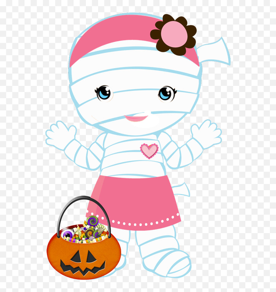 Clipart Cookies Halloween Clipart Cookies Halloween - Baby Girl Monster Halloween Clipart Emoji,Emoticons De Bruxa