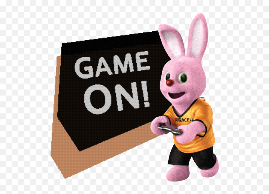 Duracell Bunny Digital Messaging Stickers Boston Creative - Duracell Bunny Gif Emoji,Dancing Rabbit Emoticon