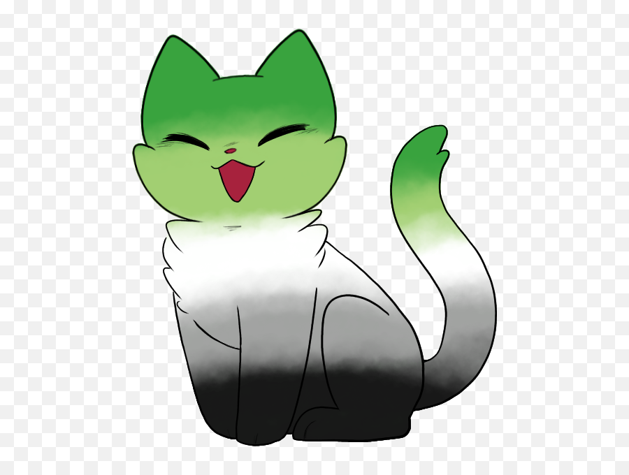 Pin On Lgbtq Pride - Lgbtq Cat Emoji,Ace Flag Emoji