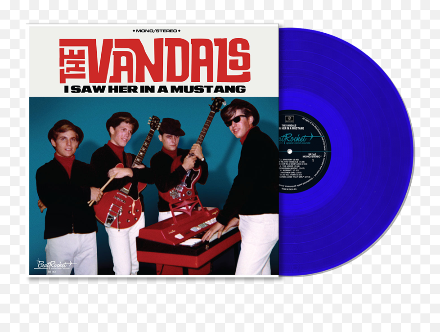 Colored Vinyl - Vandals I Saw Her In A Mustang Emoji,Dragon Blood Red Emotion Feeling