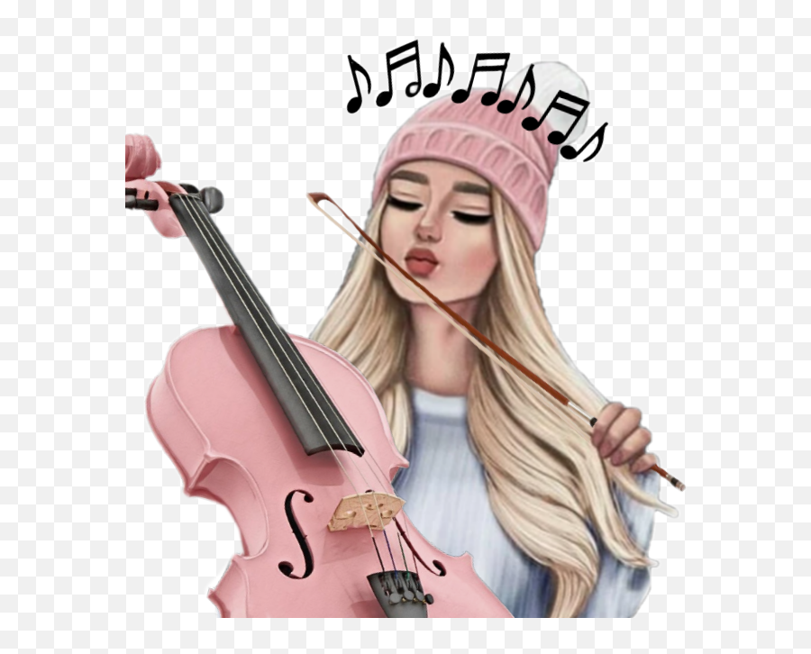 Violin Sticker Challenge - Bff Girly Cute Drawings Emoji,Violin Emoji Stickers