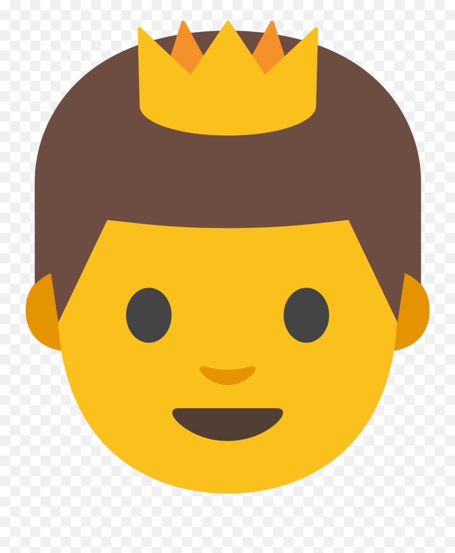 Príncipe - Emoticon Rey Emoji,Emojis Saludando