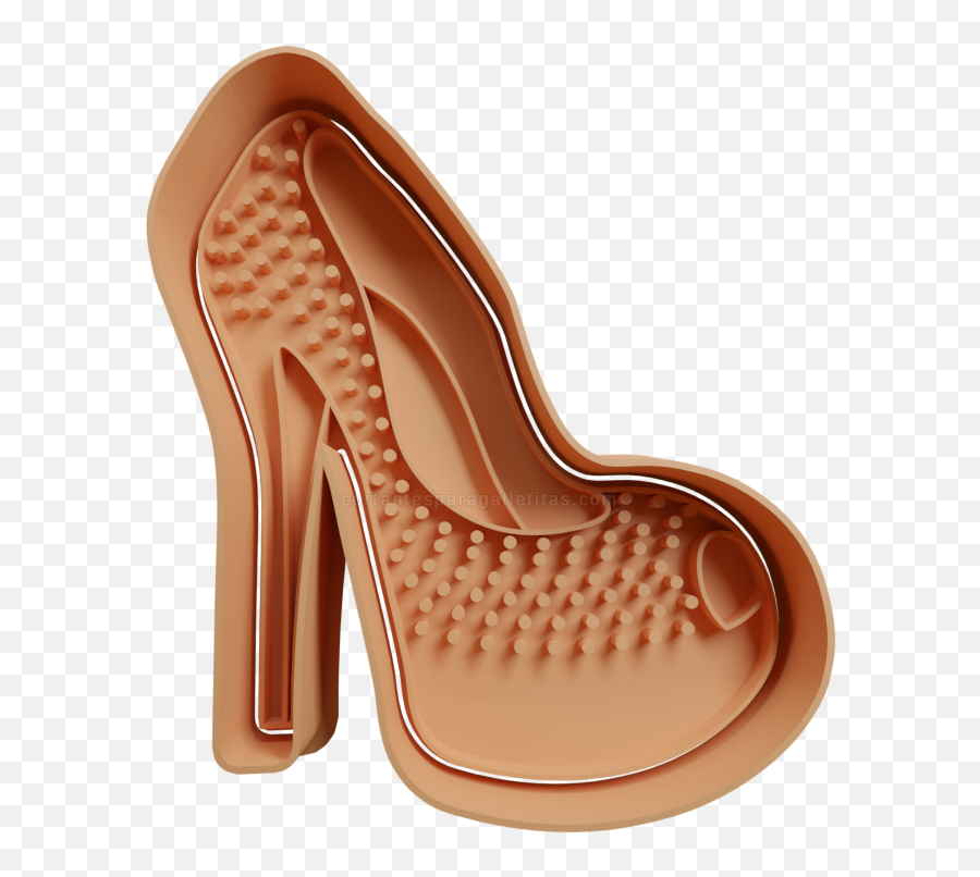 Zapato Estileto 2 Cortantes Para Galletitas - Open Toe Emoji,Mariquita Emoticon