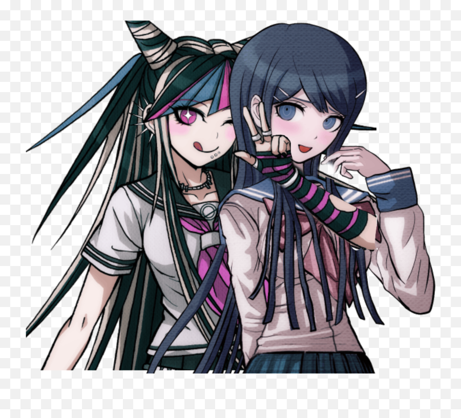 Discover Trending Sayaka Stickers Picsart - Sprite Danganronpa Ibuki Emoji,Chiaki Nanami Discord Emojis