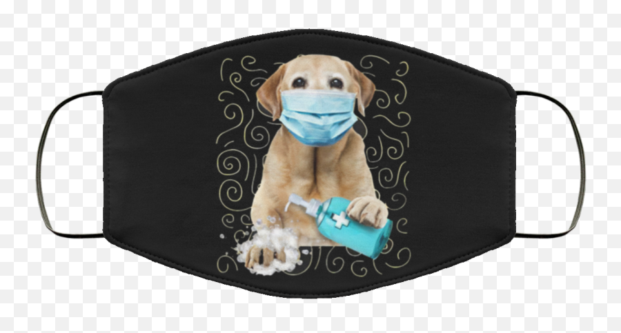Labrador Retriever Dog Wash Your Hand - Mask Is As Useless As My Government Emoji,Happy Birthday Emoticons With Labrador Retriever