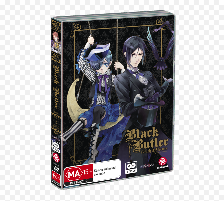 Black Butler Book Of Circus Season 3 - Dvd Black Butler Book Of Circus Dvd Emoji,Sebastian Emoticons Black Butler