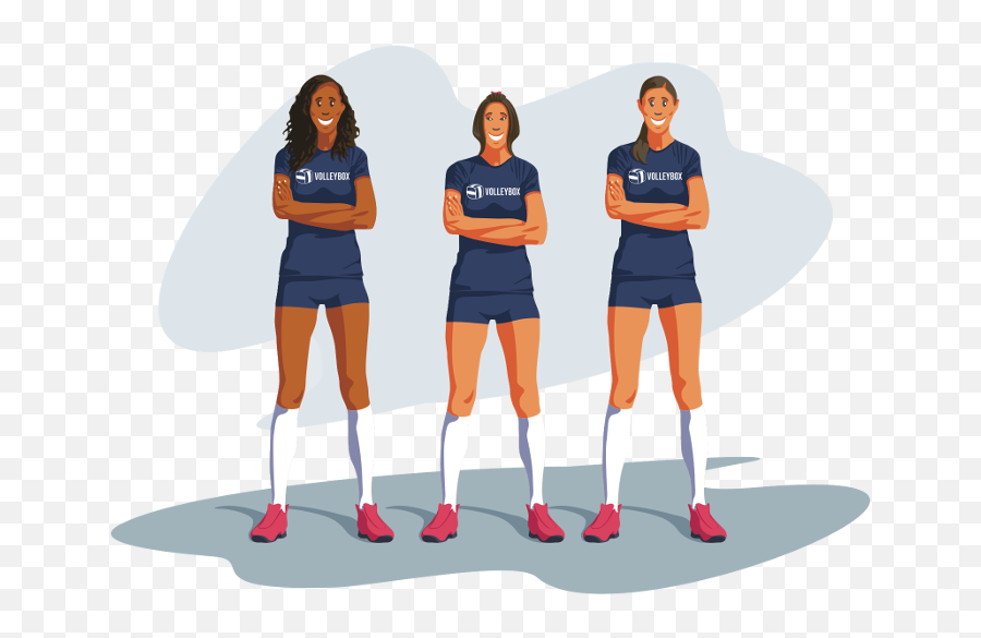 Women Volleyball Players From Germany - Volleyball Women Emoji,Spike Emotions Women