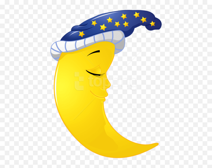 Free Png Download Cute Moon Transparent Clipart Png - Moon Transparent Cute Moon Cartoon Emoji,Yellow Moon Emoji