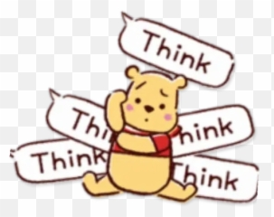 Winnie The Pooh Whatsapp Stickers - Stickers Cloud Cute Animated Thinking Gif Emoji,Free Winnie The Pooh Emoticons