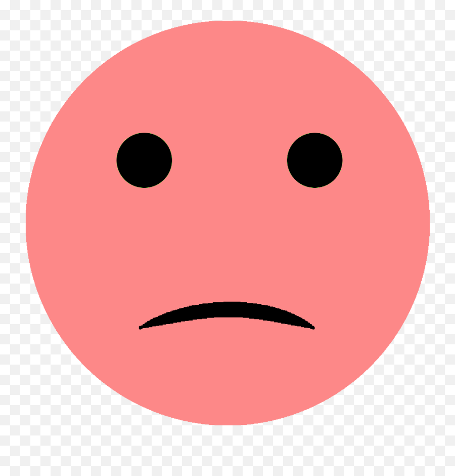 Feedback Energywiseconsultants - Dot Emoji,Not Happy Not Sad Emoticon