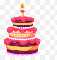 Vector Birthday Cake Png Free Image Png Arts - Cake Background Transparent Emoji,Biryhday Cake Emoji