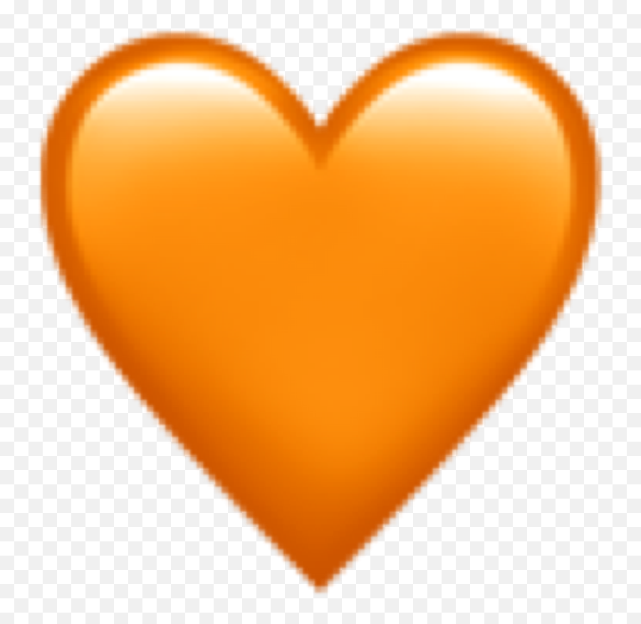 Heart Emoji Emoji Wallpaper Iphone Emoji - Orange Heart Emoji,Orange Heart Emoji