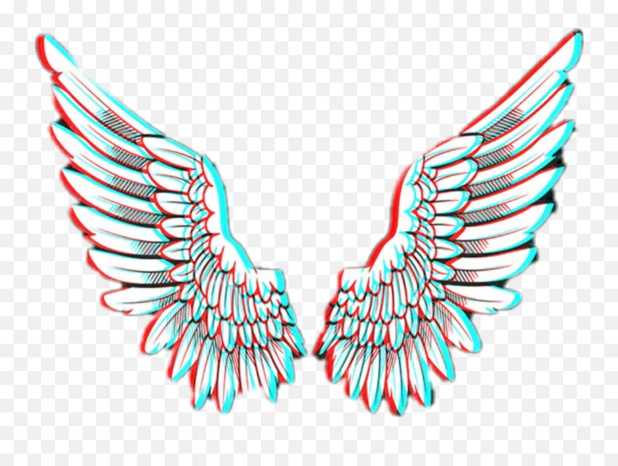 Angel Wings Drawing - Bulank Video Icin Emoji,Using Emojis Add Your Tattoos Blank