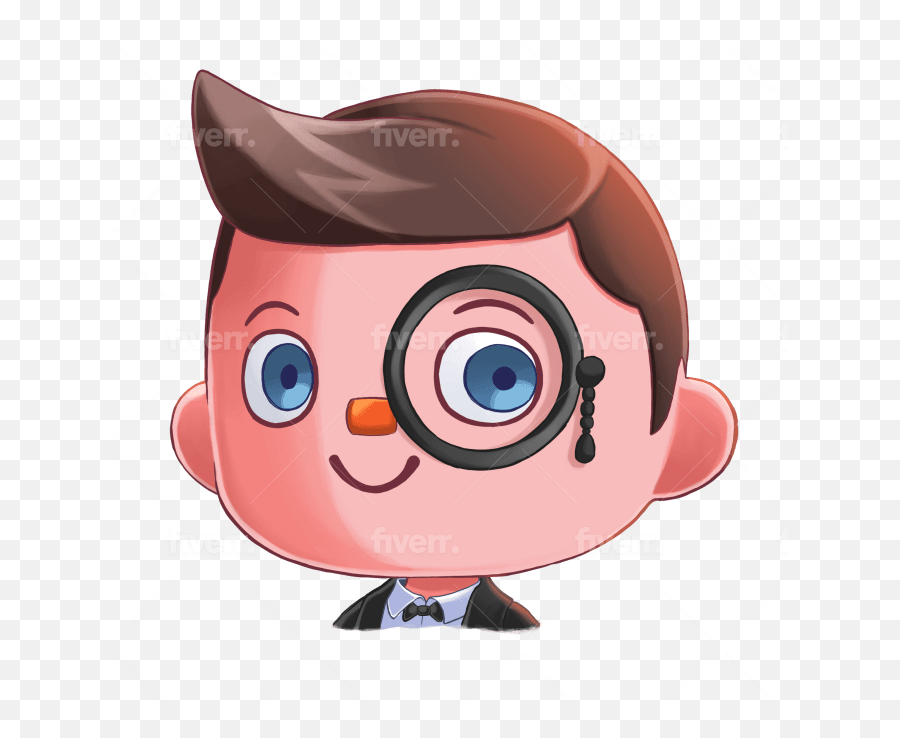 Draw Your Animal Crossing Character By Blopa Fiverr - Fictional Character Emoji,Mei Overwatch Emoticon